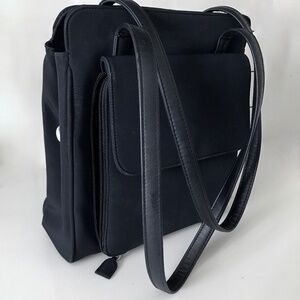 Nine West Nylon Organized Tote Bag / Purse Navy